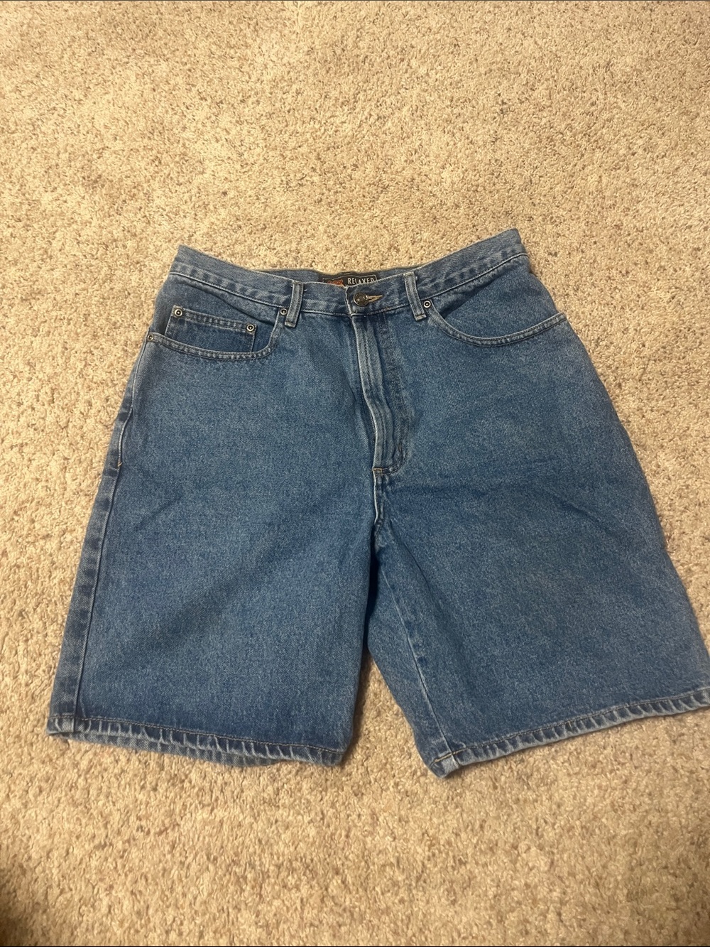 Men’s Vintage Route 66 Brand - Jorts / Denim Shorts